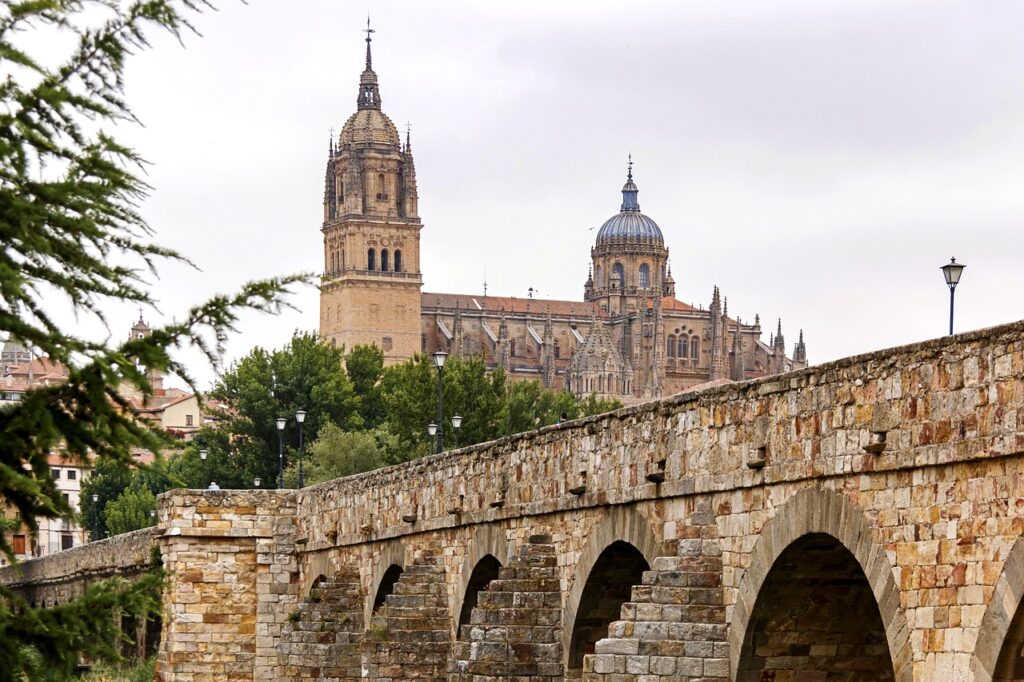 bridge, cathedral, architecture