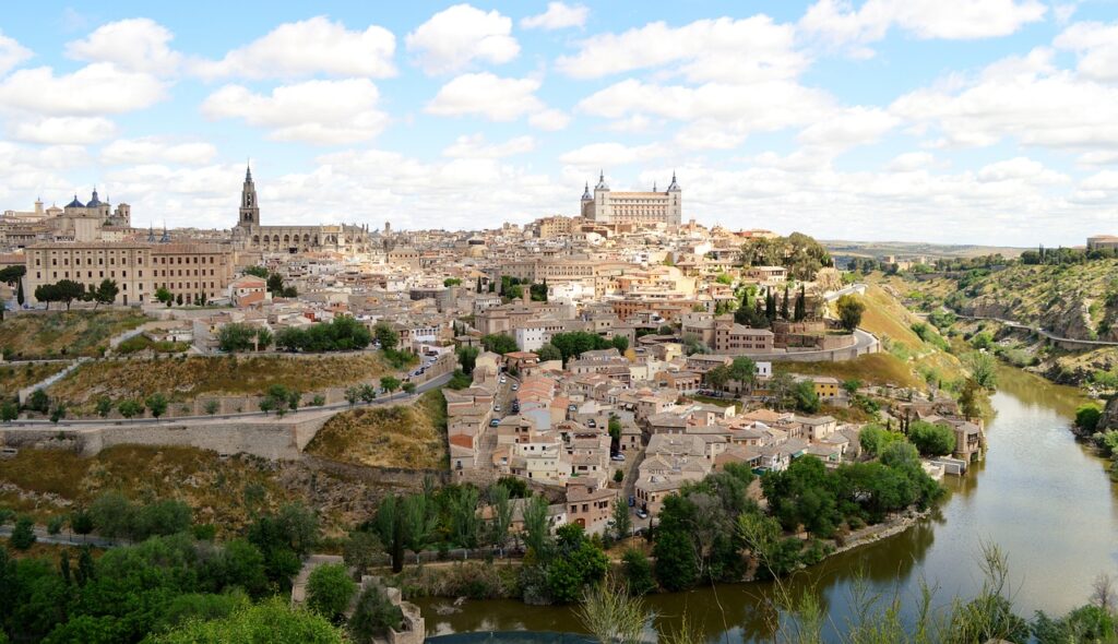 toledo, spain, tagus river